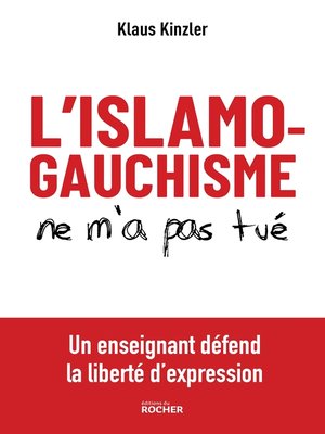 cover image of L'islamogauchisme ne m'a pas tué
